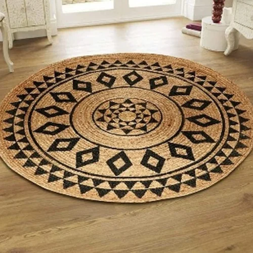 Traditional Jute Carpet Rug  